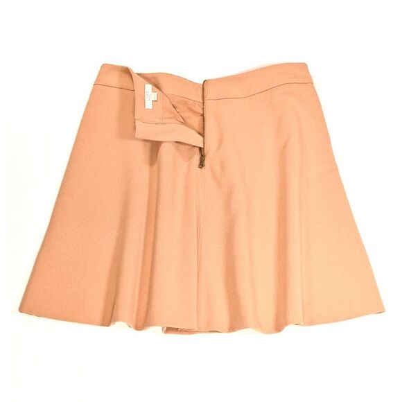 LOFT Flare Circle Skirt Tan Size 10 P - Picture 2 of 3